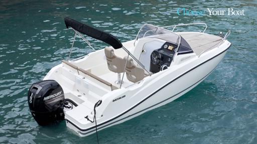 Quicksilver Activ 605 Sundeck Equipaggiamenti standard e opzioni