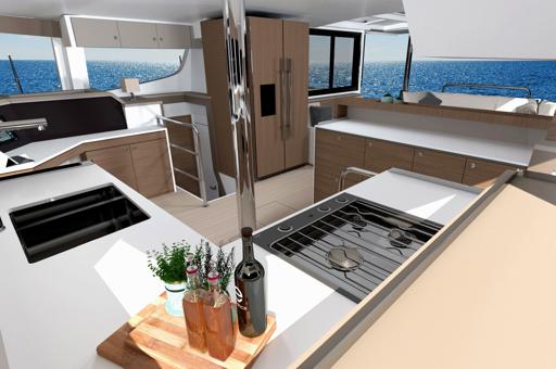 Bali Catamarans Bali 4.4 Espaces de vie à bord