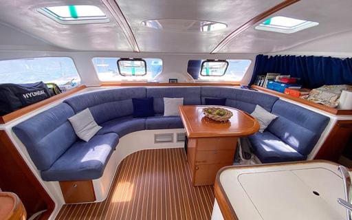 Nautitech <a title="Nautitech 40 à vendre" href="/bateaux/nautitech/nautitech-40">Nautitech 40</a>.2 Aménagements intérieurs