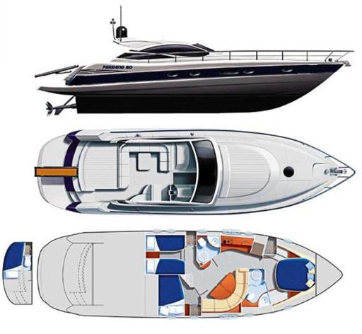 Pershing Pershing 50 Eigenschaften und Design der Pershing 7X