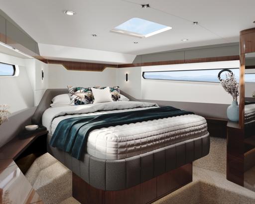 Fairline Targa 40 Diseño y Distribución