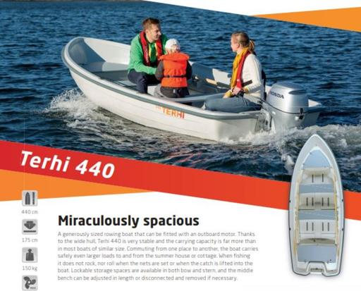 Terhi Terhi 440 Scopri il Terhi 440